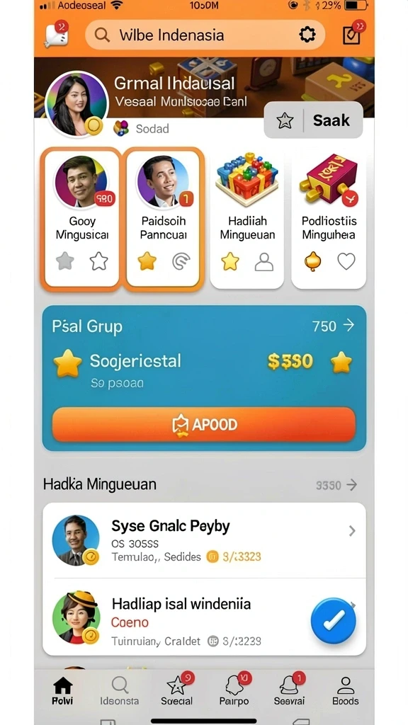 Tampilan antarmuka yang mudah digunakan.