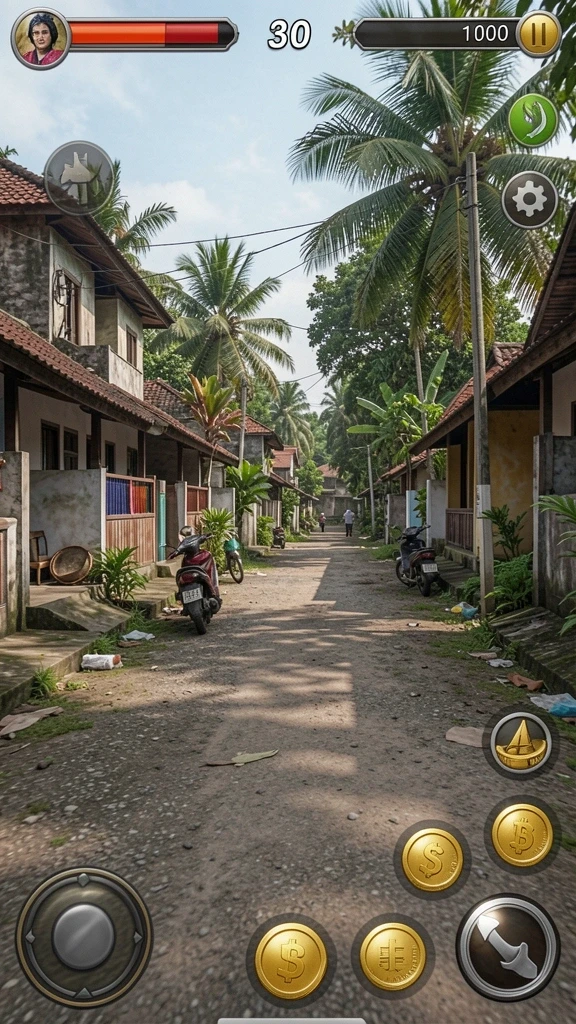 Level petualangan yang menantang dan mendebarkan.