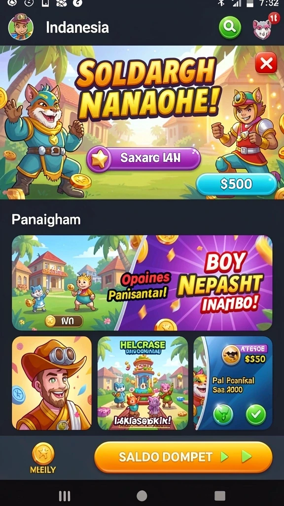 Bonus dan promosi harian yang menguntungkan.