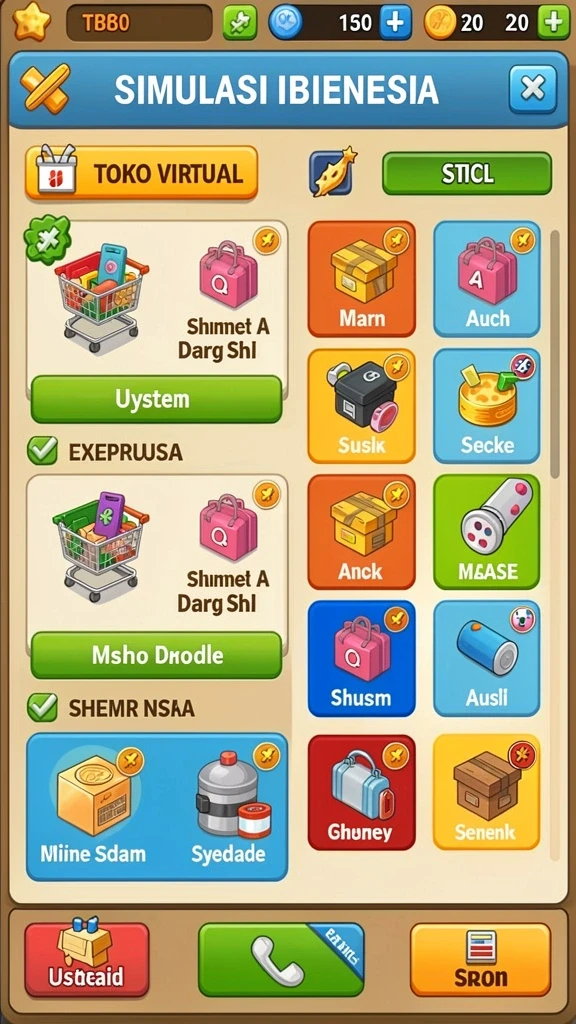 Salah satu level menantang yang ada di AFAF.