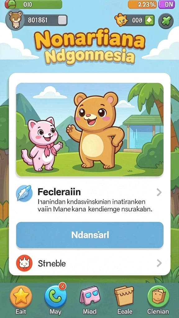 Tampilan antarmuka yang ramah pengguna dan menarik.