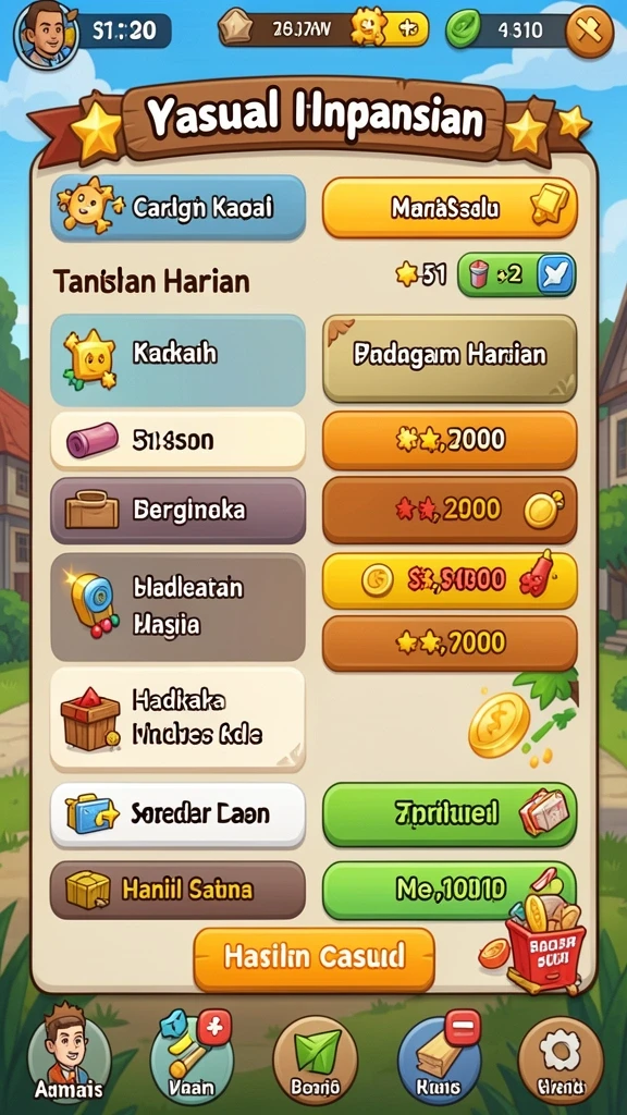 Berbagai karakter unik dengan kemampuan khusus.