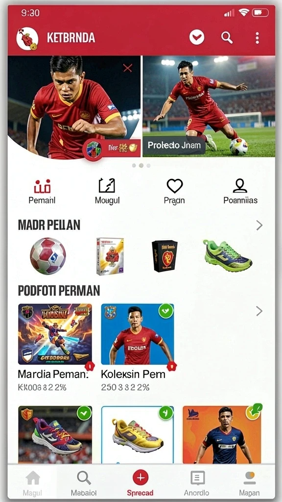 Karakter unik dengan berbagai kemampuan.