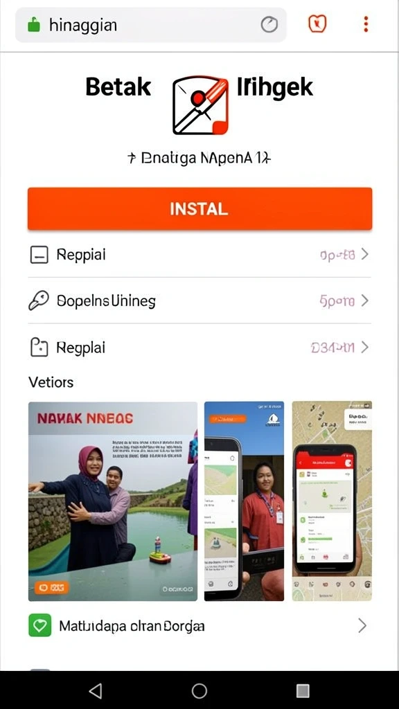 Tampilan antarmuka COLOKSGP yang menarik dan mudah digunakan.