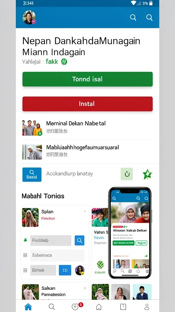 Beragam pilihan permainan menarik untuk semua kalangan.
