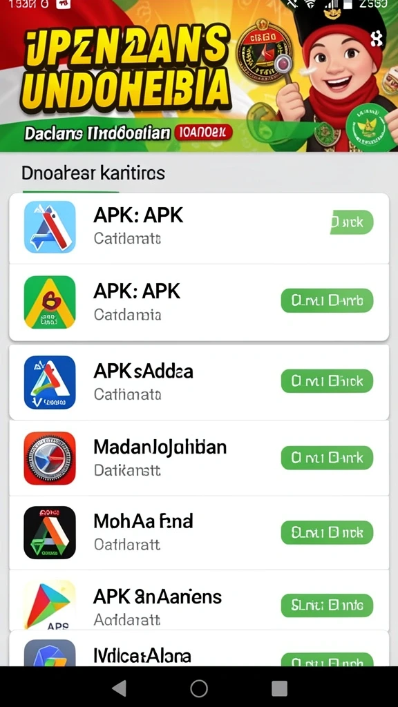 Tampilan awal yang menarik dan intuitif.