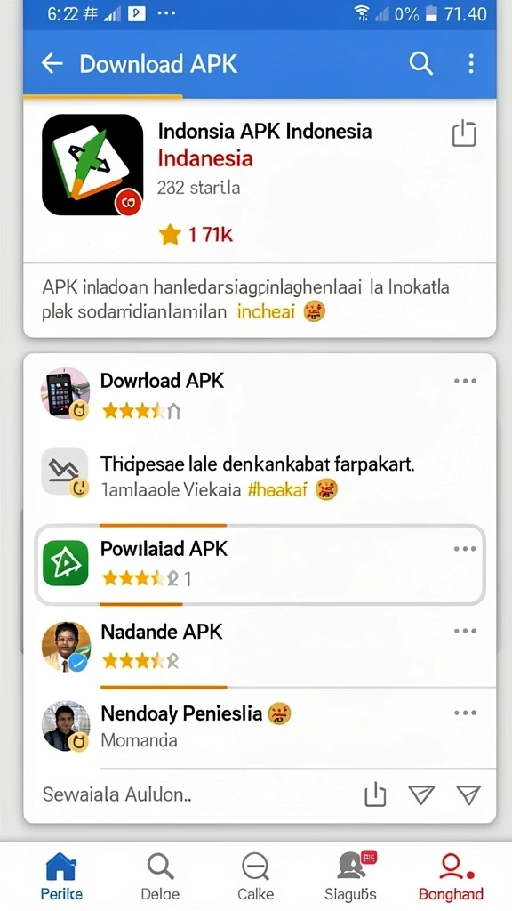 Tampilan antarmuka yang ramah pengguna.