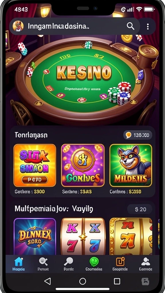 Screenshot berbagai karakter yang bisa dimainkan di FB333.