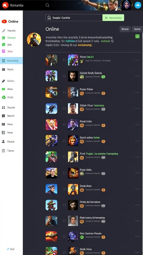 Aktivitas seru yang dapat dilakukan dalam game.