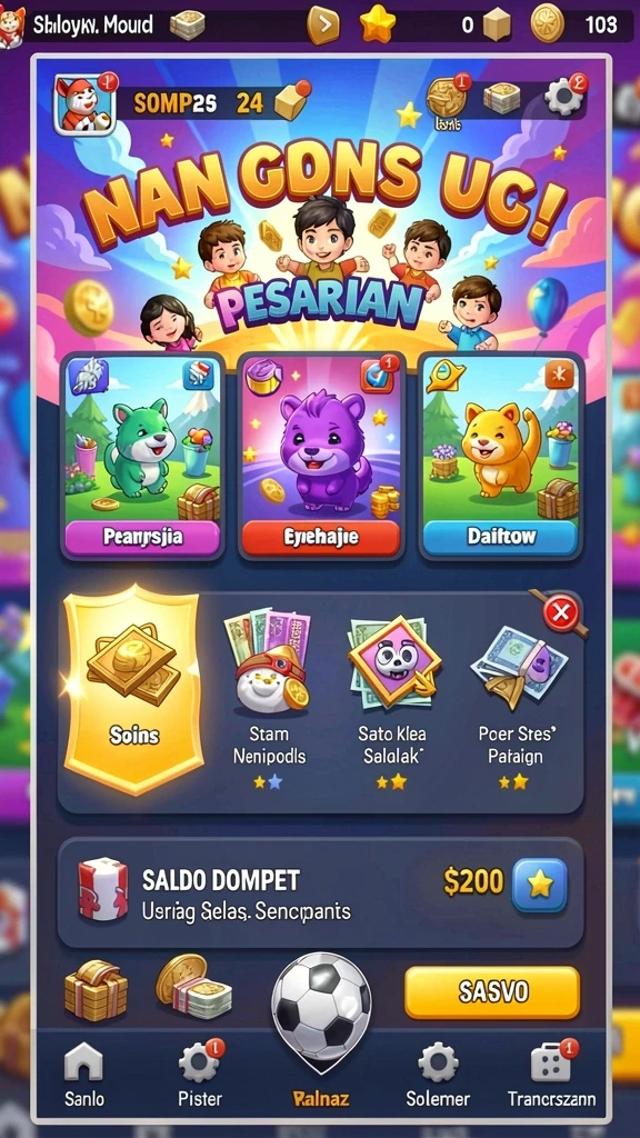 Tampilan antarmuka utama KKWIN777 yang memukau.