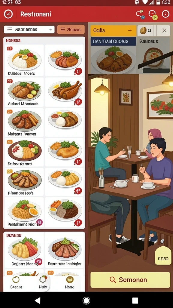 Tangkapan layar permainan yang menunjukkan grafik menarik.