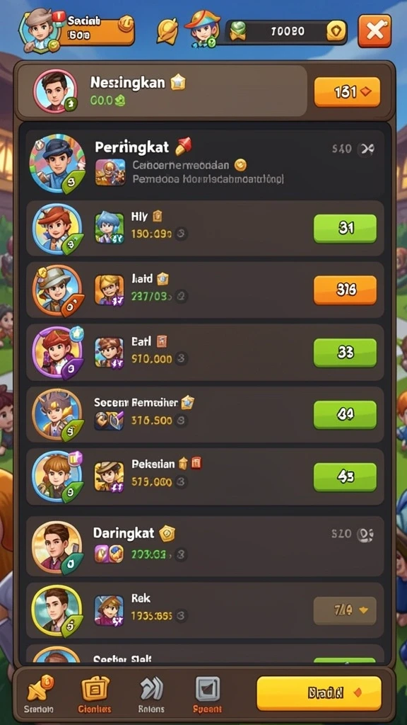 Pemandangan mesin slot terbaru yang ditambahkan di LENGKAP777.