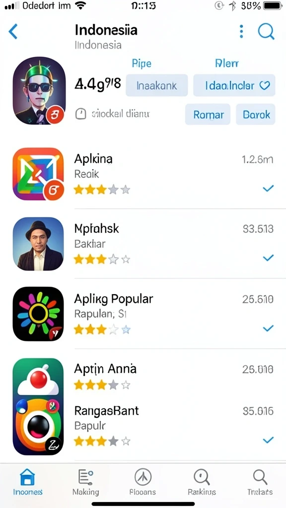 Tampilan antarmuka yang ramah pengguna.