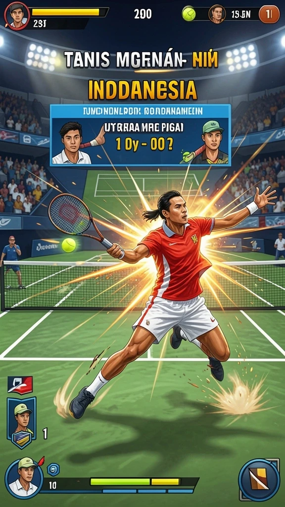 Layar pemilihan karakter yang penuh warna dan menarik.