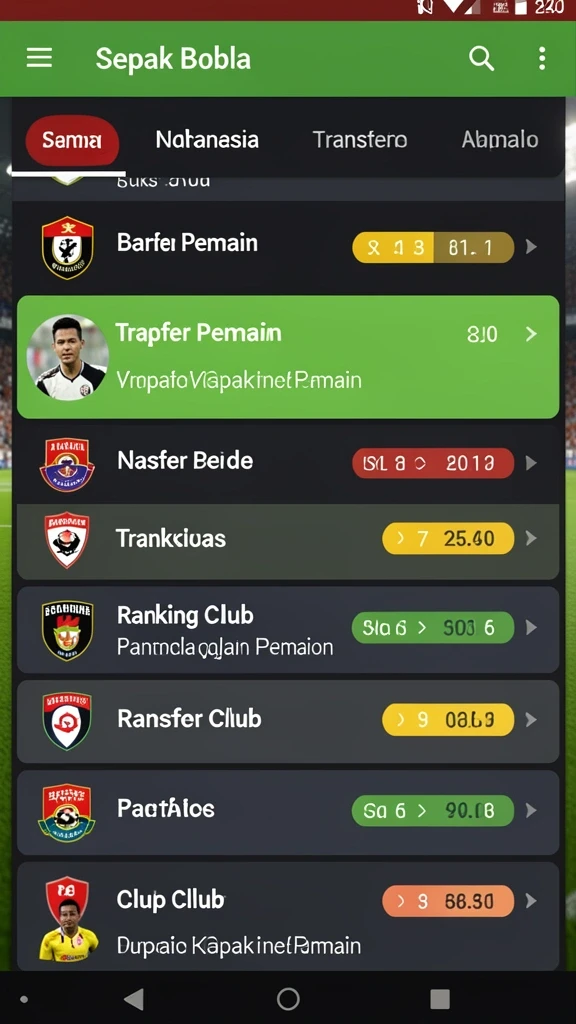 Tampilan grafis yang memukau dalam permainan.