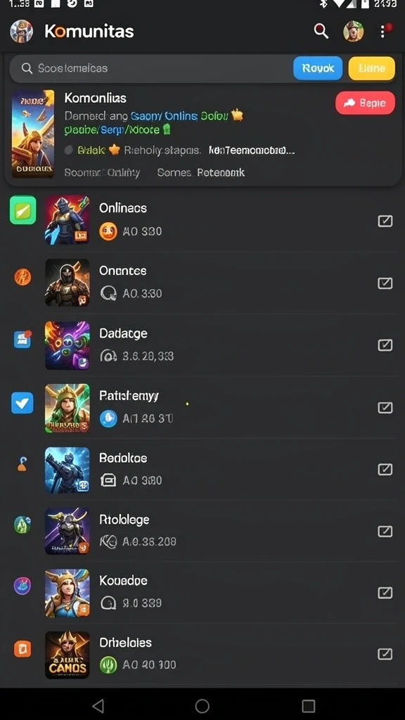 Screenshot ODDIGO menampilkan berbagai item yang bisa dikumpulkan.