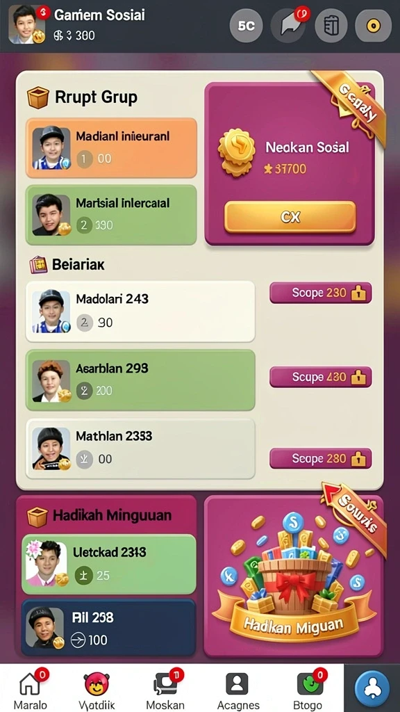 Level baru dengan tantangan yang lebih seru.