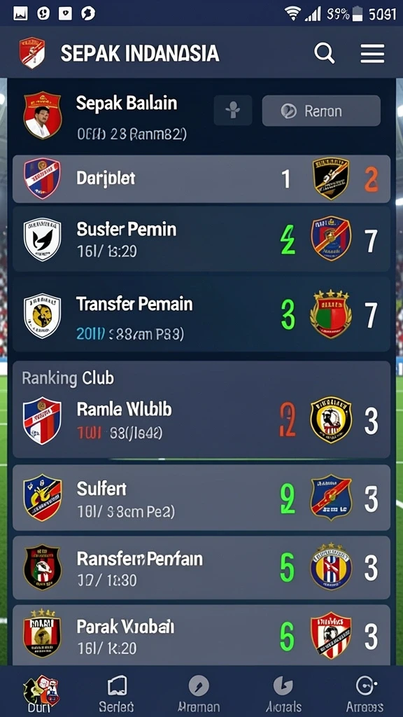 Tampilan antarmuka aplikasi OMUTOGEL yang modern.
