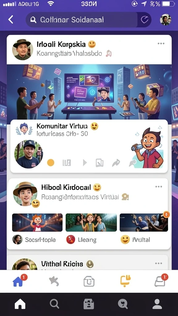 Fitur multiplayer yang memudahkan bersaing dengan teman.