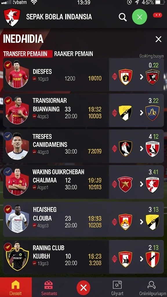 Tampilan awal yang menarik dan user-friendly.