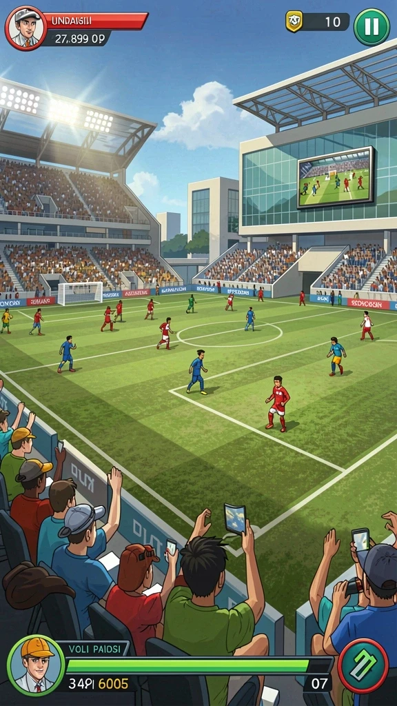 Mode multiplayer yang seru dan kompetitif.