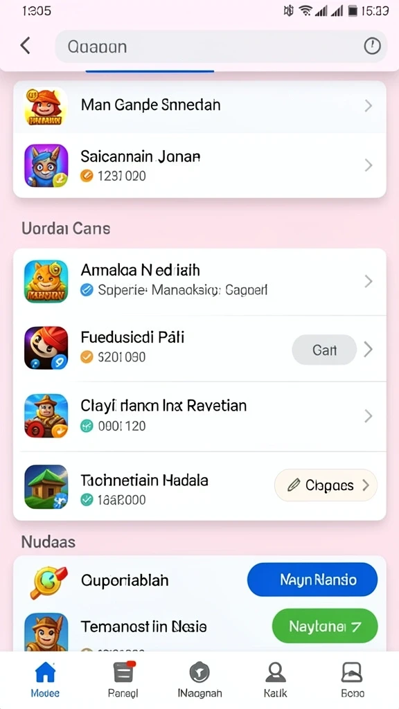 Karakter dengan desain unik dan menarik.