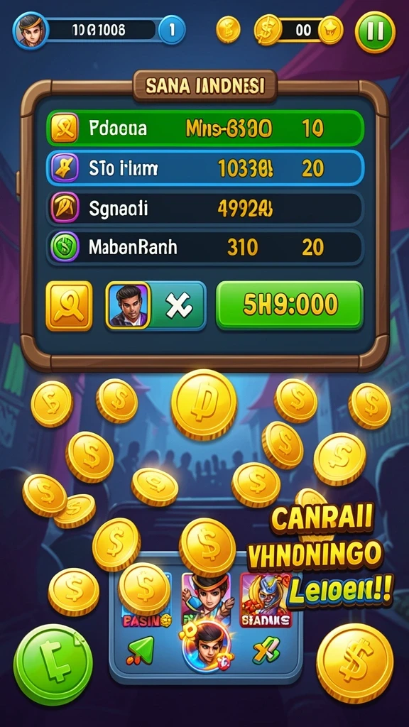 Moment seru saat menyelesaikan tantangan dalam game.