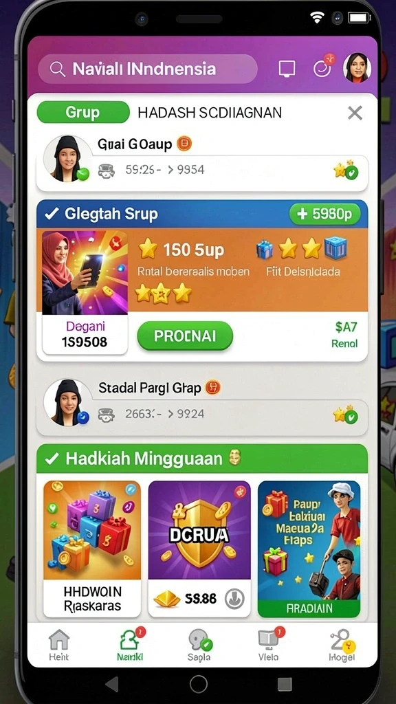 Sistem pencapaian yang memberi kepuasan ekstra.