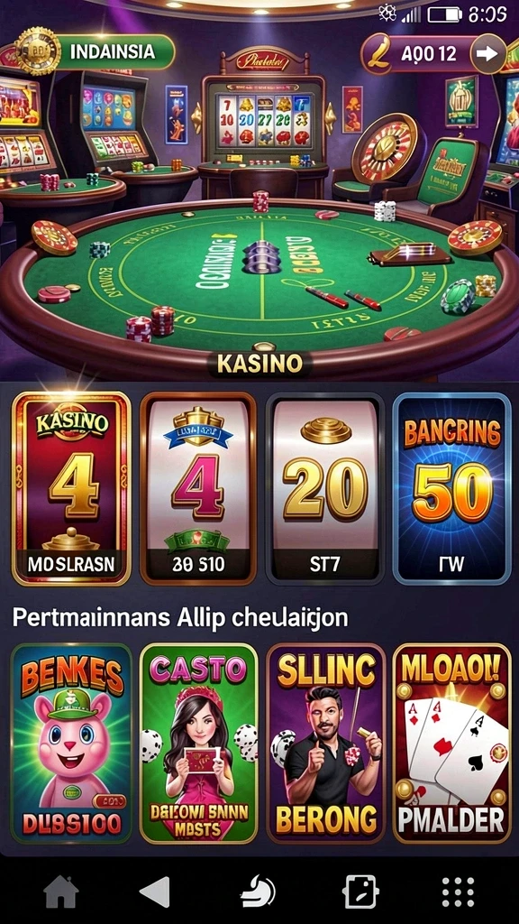 Fitur upgrade karakter yang mengasyikkan.