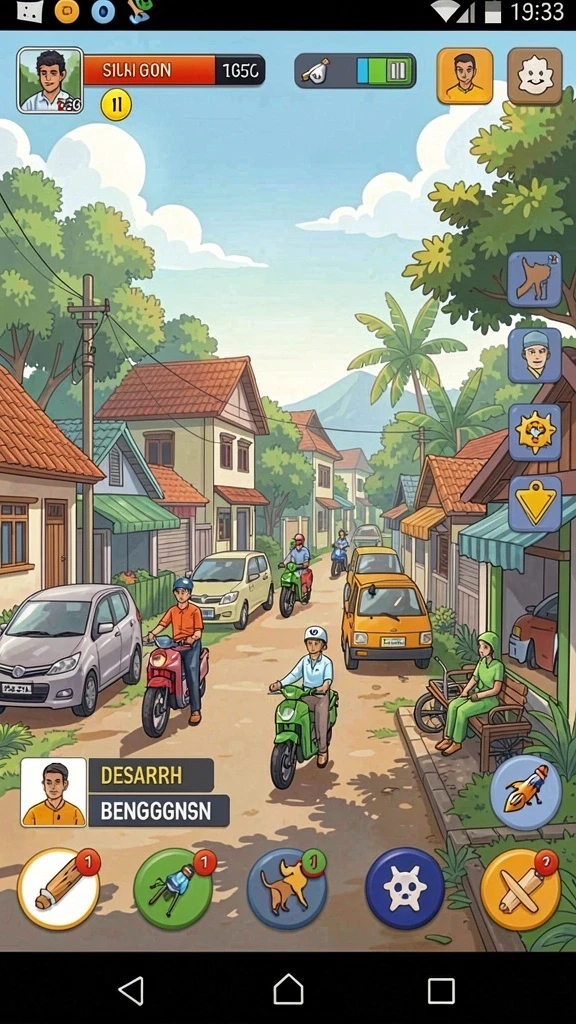 Tampilan antarmuka pengguna yang menarik dan ramah.