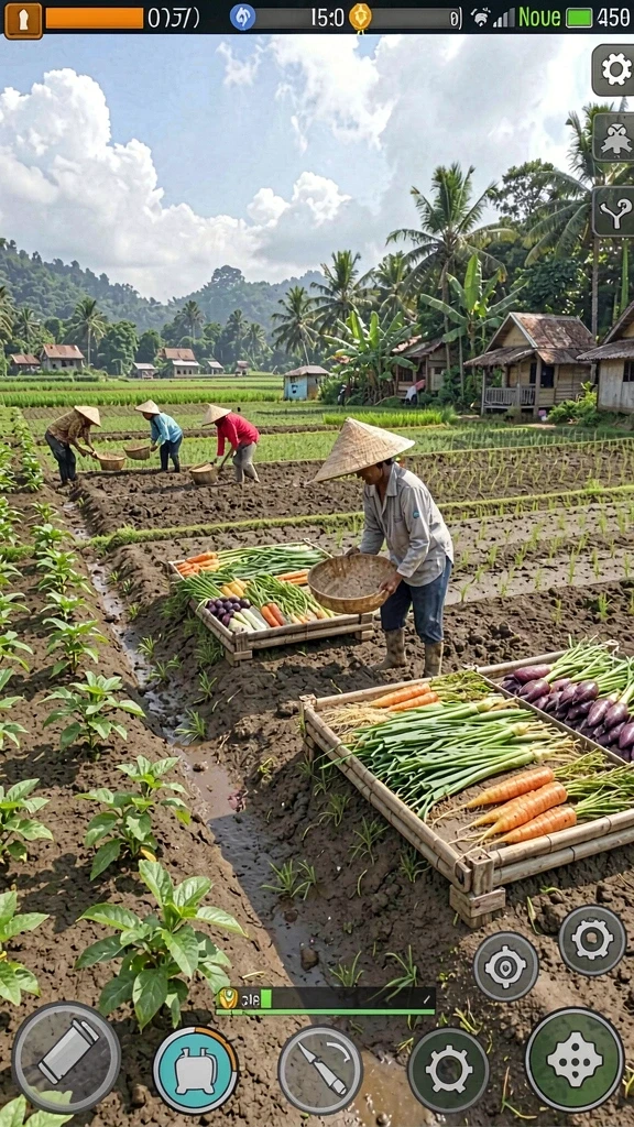 Tampilan utama permainan WAJIK777 yang menarik.