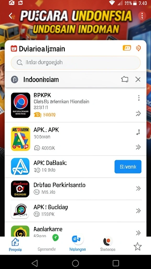 Tampilan antarmuka yang ramah pengguna dan mudah dinavigasi.
