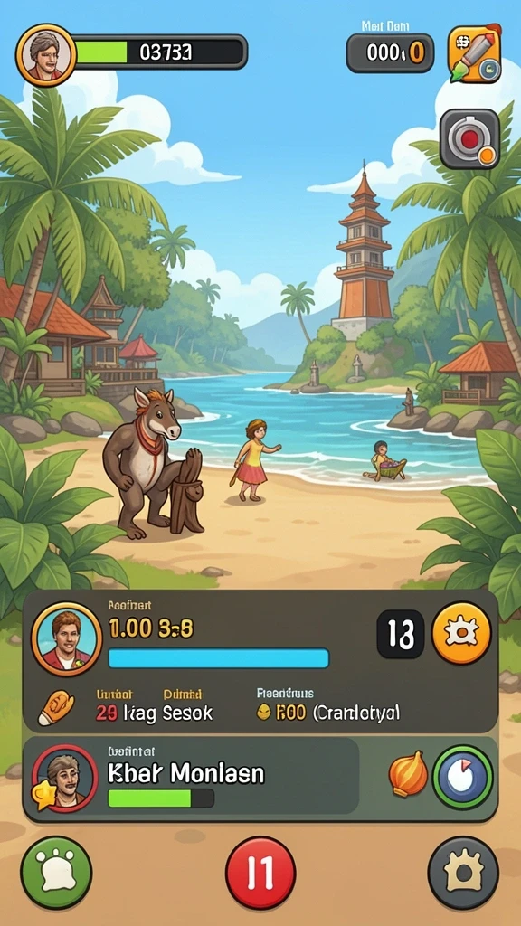 Mode multiplayer yang seru dengan teman-teman.