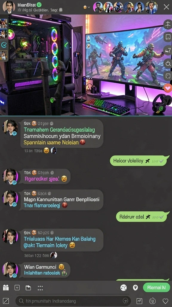 Tampilan awal yang menarik dan mudah dinavigasi.